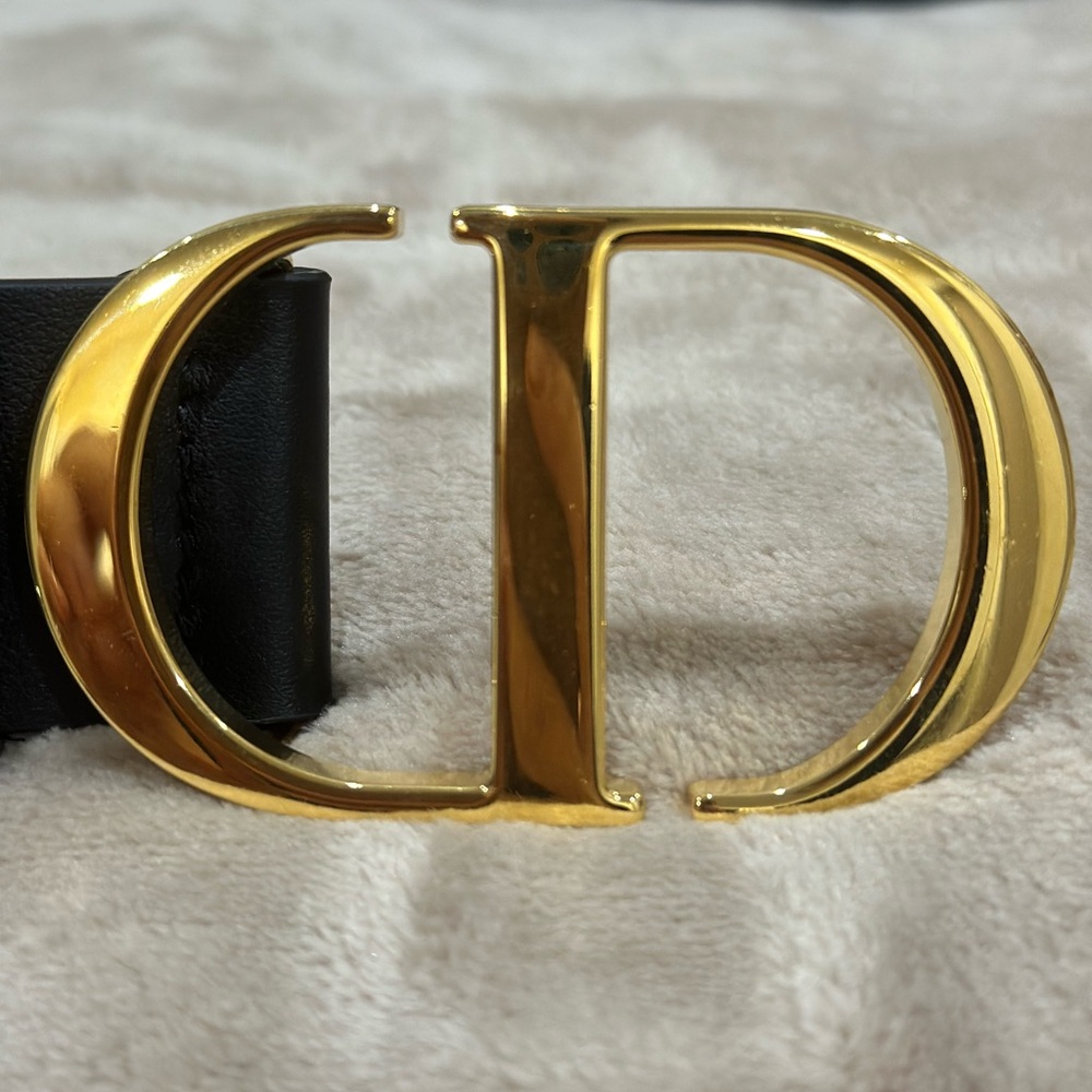 Dior Montaigne Belt 35MM, Size 85